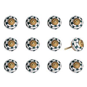 Knob-It Home Decor Classic Cabinet & Drawer Knobs | 12-Piece | K000003